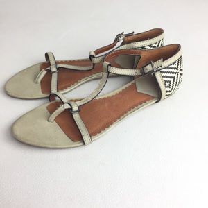 Lucky Brand  Buho Leather Sandals